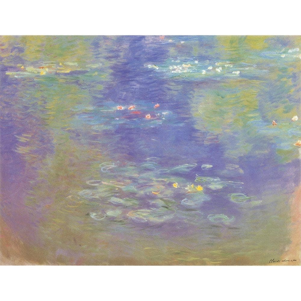 クロード・モネ 睡蓮 複製画 油絵 油彩 絵画 額装 インテリア 美術品 睡蓮 1909 【15号】 クロード・モネ 【 額縁が選べる 額入り 複製画