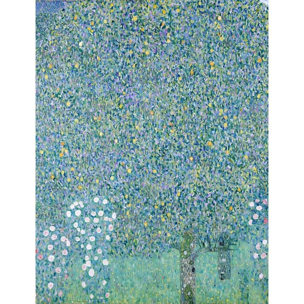 木の下に咲いたバラ 【15号】 グスタフ・クリムト 【 額縁が選べる 額入り 複製画 絵画 】