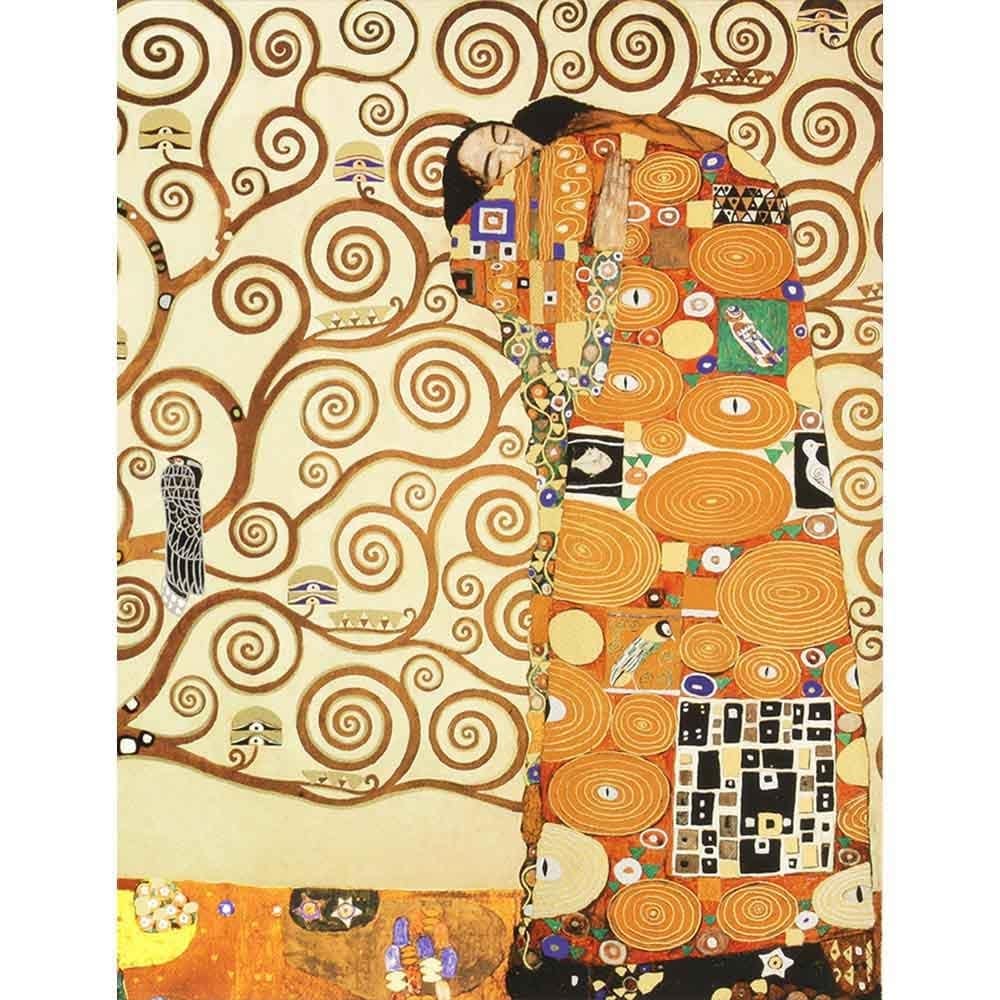 クリムト8角形 壁掛けの額 （クリムトの作品は、額まで自作だっ