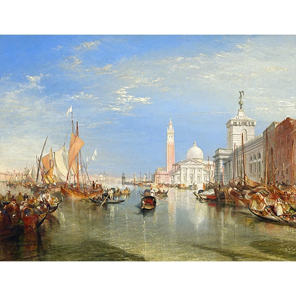 ヴェネツィアから見た聖マルコ広場 【15号】 ウジェーヌ・ブーダン