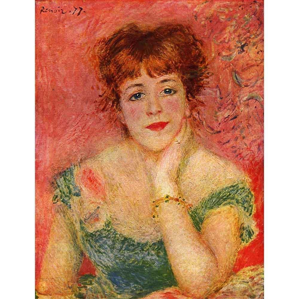 ピエール＝オーギュスト・ルノワール、【サマリー夫人の肖像】 ルノワールが描いた夢のように甘い絵「ジャンヌ・サマリーの肖像