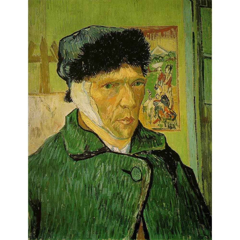 自画像 （ 耳に包帯をしたもの ） 【15号】 フィンセント・ファン