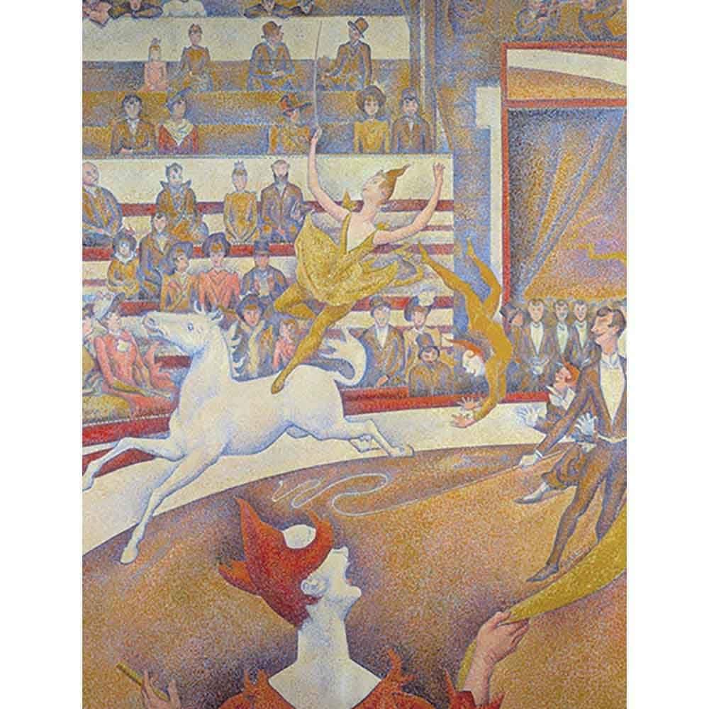 サーカス 【15号】 ジョルジュ・スーラ 【 額縁が選べる 額入り 複製画