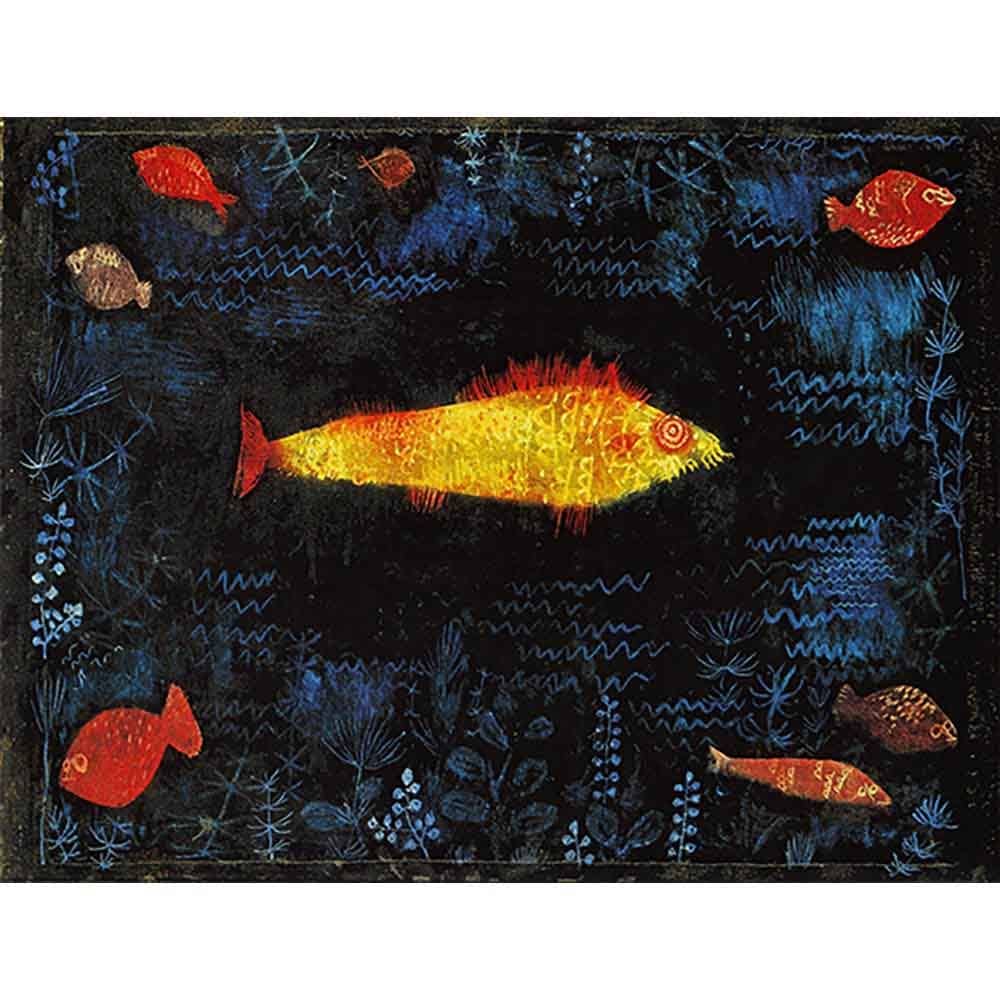 黄金の魚 【20号】 パウル・クレー 【 額縁が選べる 額入り 複製画 絵画 】