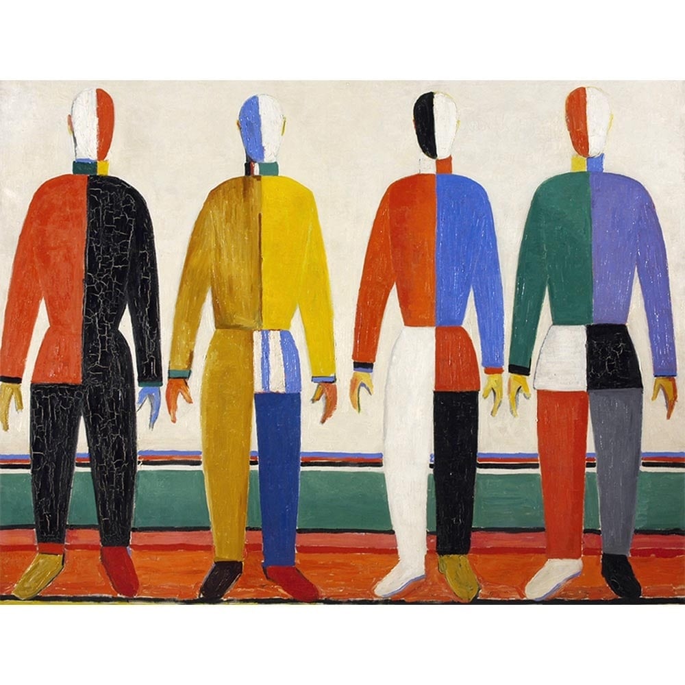 Spotrsmeny 【20号】 カジミール・マレーヴィチ 【 額縁が選べる 額入り 複製画 絵画 】