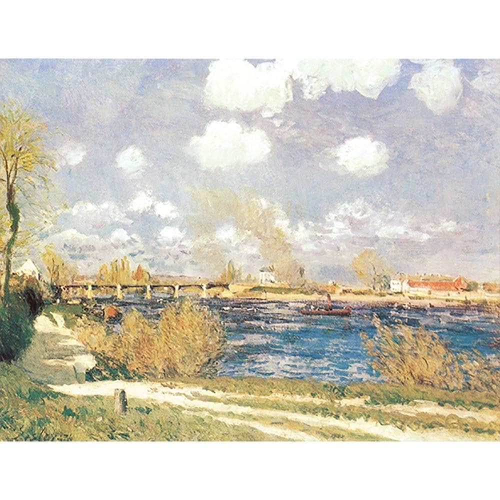 ブージヴァル 【20号】 シスレー 【 額縁が選べる 額入り 複製画 絵画 】