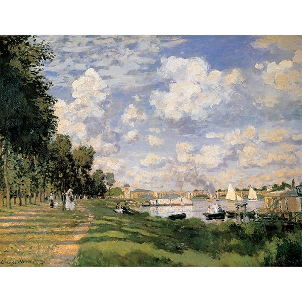 アルジャントゥイユのマリーナ 【20号】 クロード・モネ 【 額縁が選べる 額入り 複製画 絵画 】