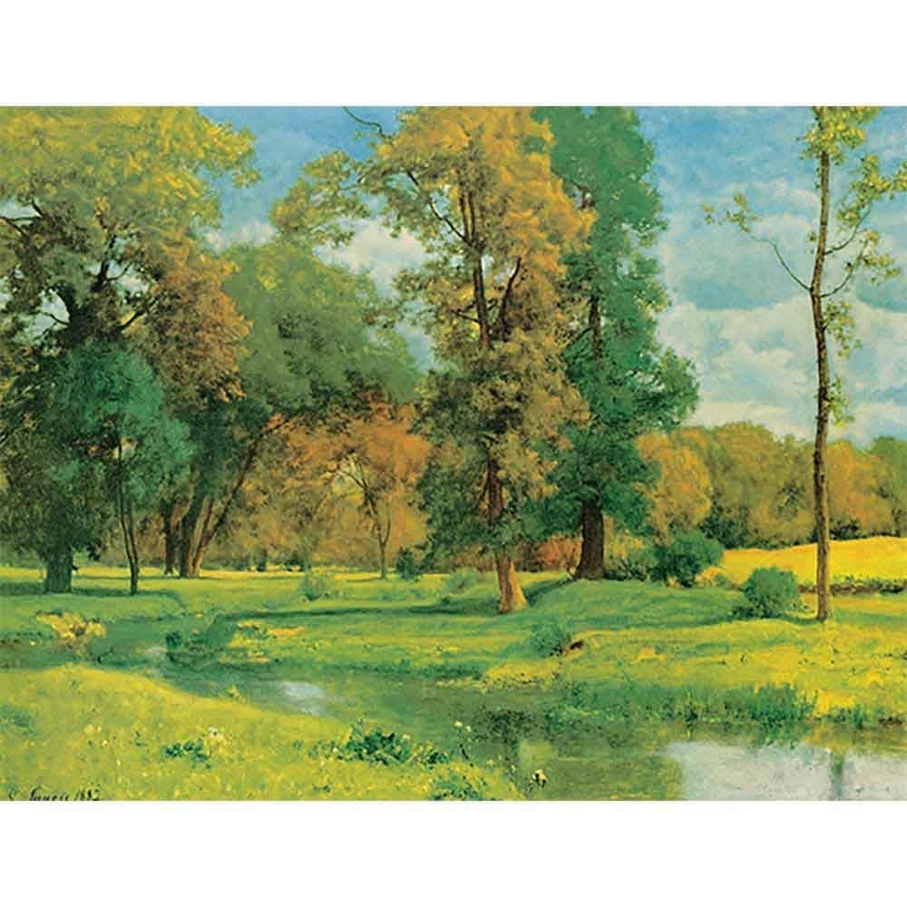 風景 【20号】 ジョージ・イネス 【 額縁が選べる 額入り 複製画 絵画