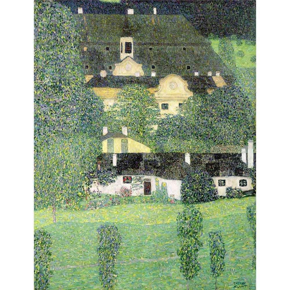 アテーゼ湖のカンマー城 【20号】 グスタフ・クリムト 【 額縁が選べる 額入り 複製画 絵画 】