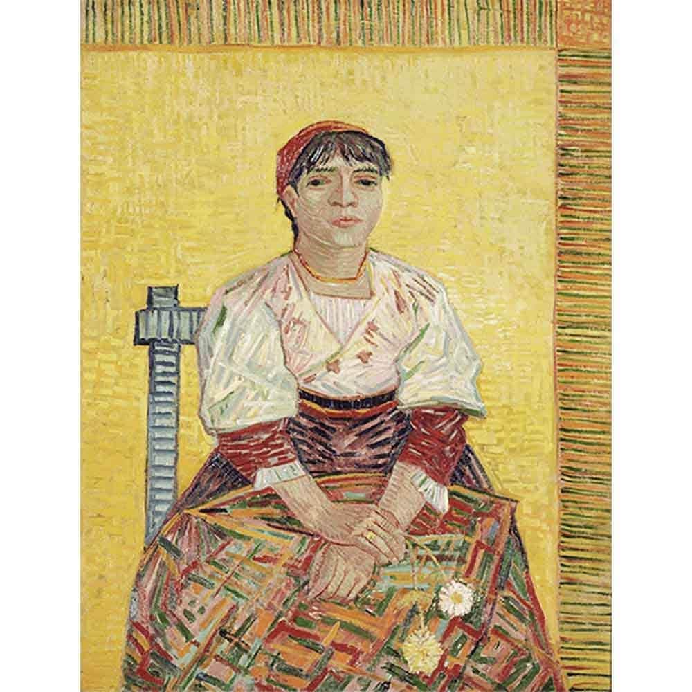イタリアの女 【20号】 フィンセント・ファン・ゴッホ 【 額縁が選べる 額入り 複製画 絵画 】