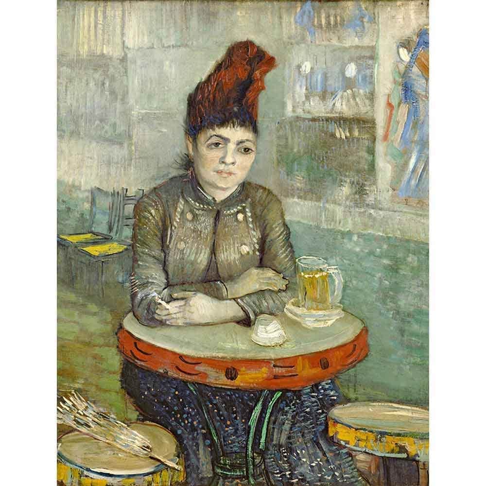 カフェ・タンブランの女 【20号】 フィンセント・ファン・ゴッホ 【 額縁が選べる 額入り 複製画 絵画 】
