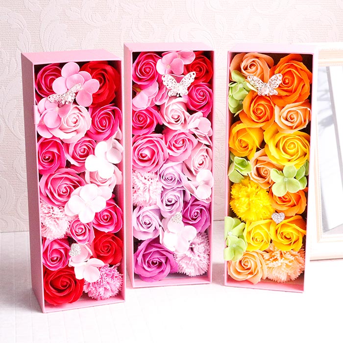 ソープフラワー 入浴剤 フラワーボックス