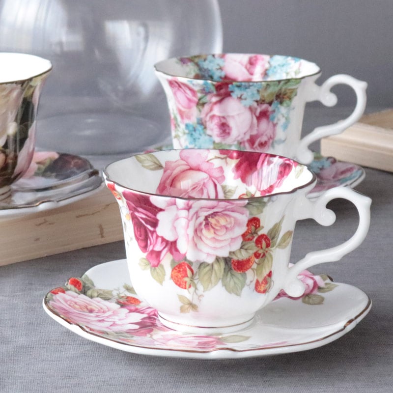 ロイヤルアーデン ティーカップ ソーサー バラ 240ml