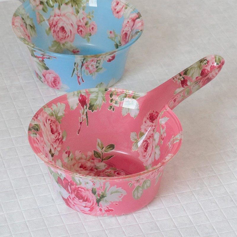 カプリローズ アクリル 手桶 カプリローズ/カプリローズブルー