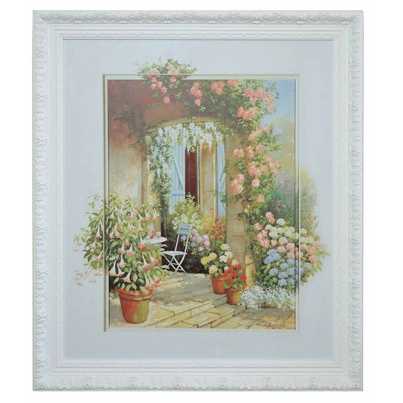 アートパネル フラワーガーデン イタリア製 91644