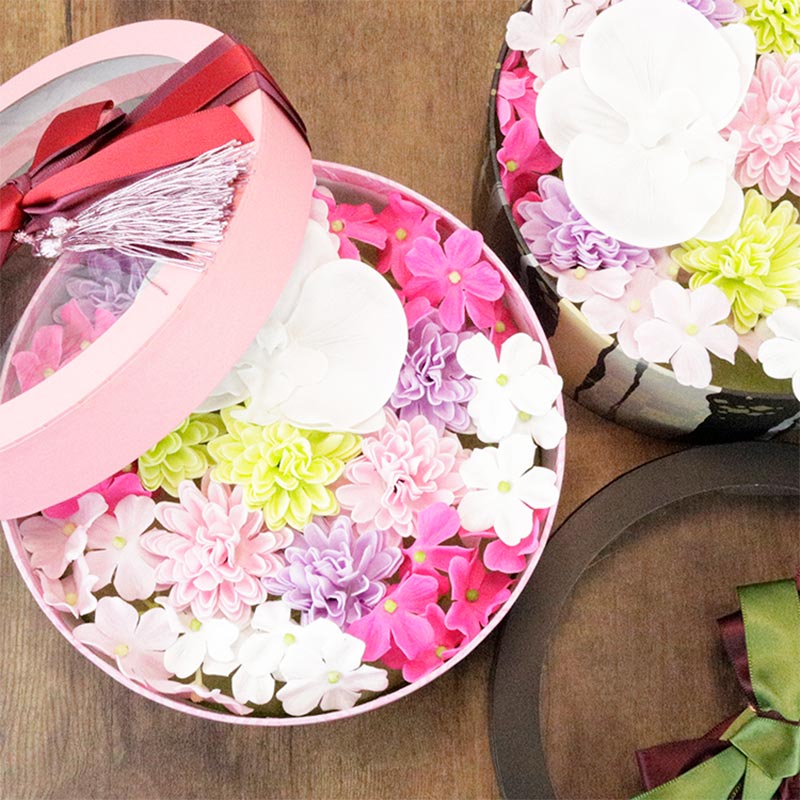 ソープフラワー入浴剤  和バスフレ 雅