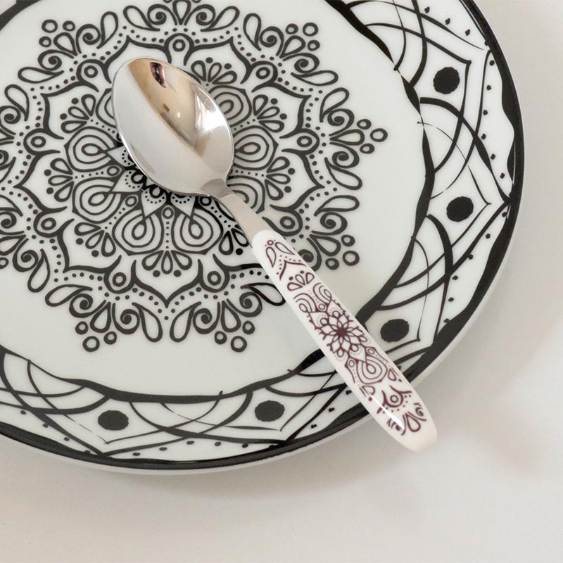 EXCELSA/エクスチェルサ BOHEME NOIR/ボヘムノワール コーヒースプーン 14cm