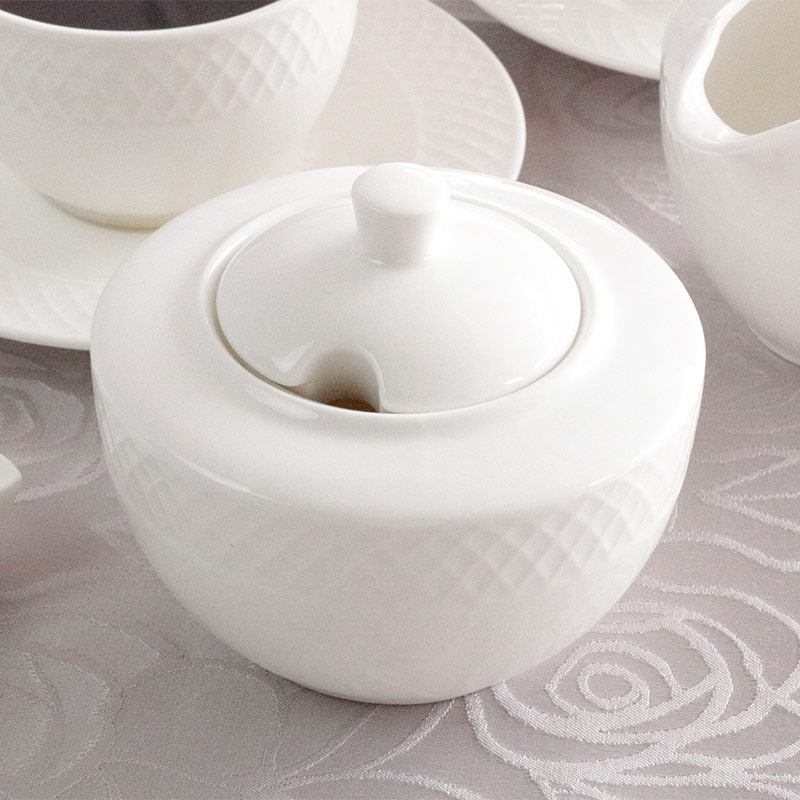 ウイルマックス シュガーポット 白 1個 磁器 32029 Wilmax