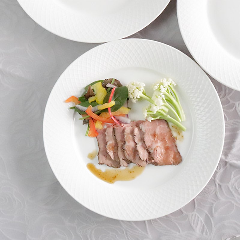 プレート皿 おしゃれ 1枚 28cm 白 32031 Wilmax 食器