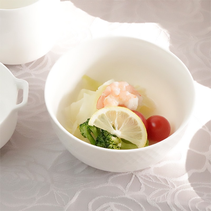 ウイルマックス 小鉢 白 ボウル 直径14×高さ6.5cm 32032 1個