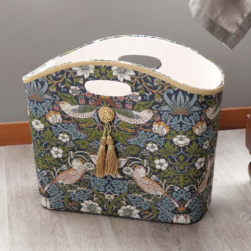 アクアフラワー ゴブラン 小物入れ 小物収納 スリッパラック