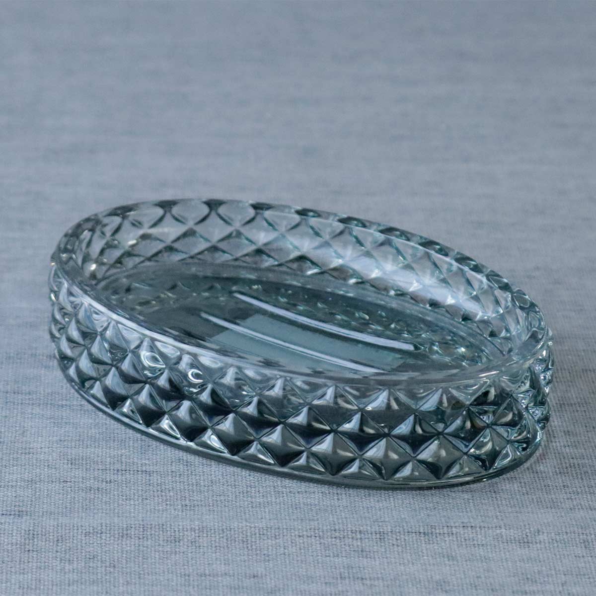 Mathilde M./マチルドエム ソープディッシュ グレー ガラス