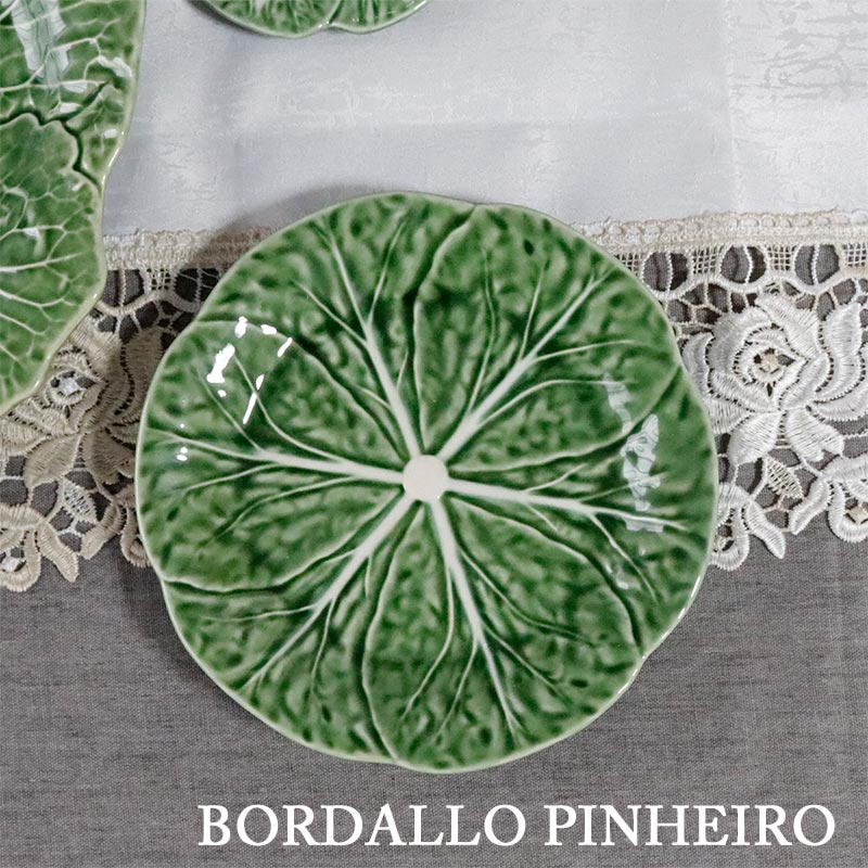 Bordallo pinheiro/ボルダロ・ピニェイロ CABBAGE/キャベツ デザートプレート