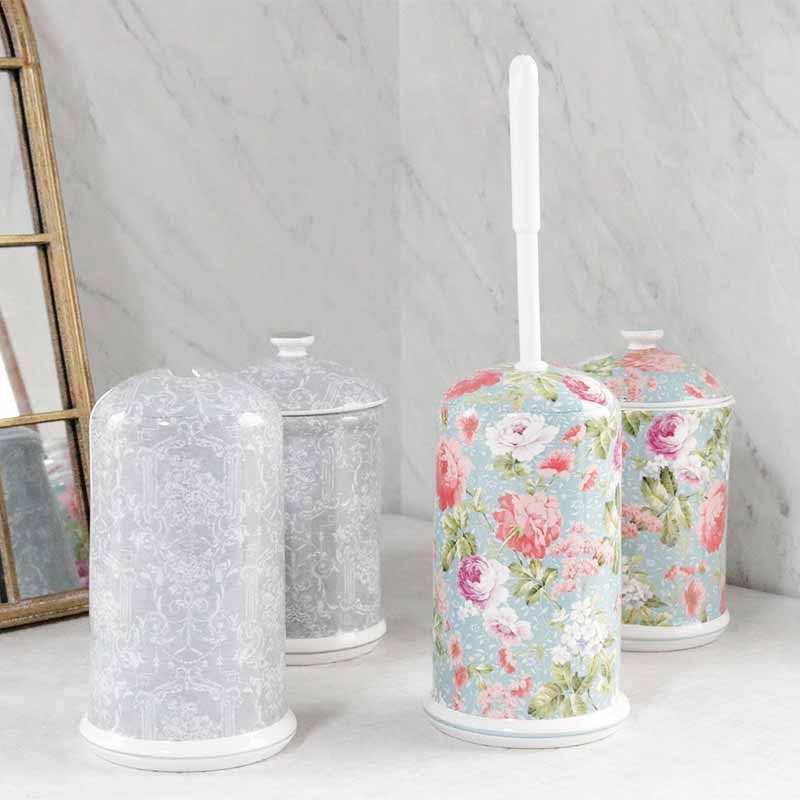 ロイヤルアーデン トイレブラシ立て＆サニタリーポットセット