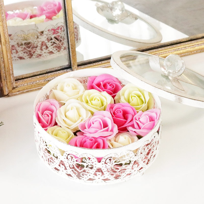 マチルドエム インテリア トレー ソープフラワー 入浴剤 ギフト セット Mathilde M