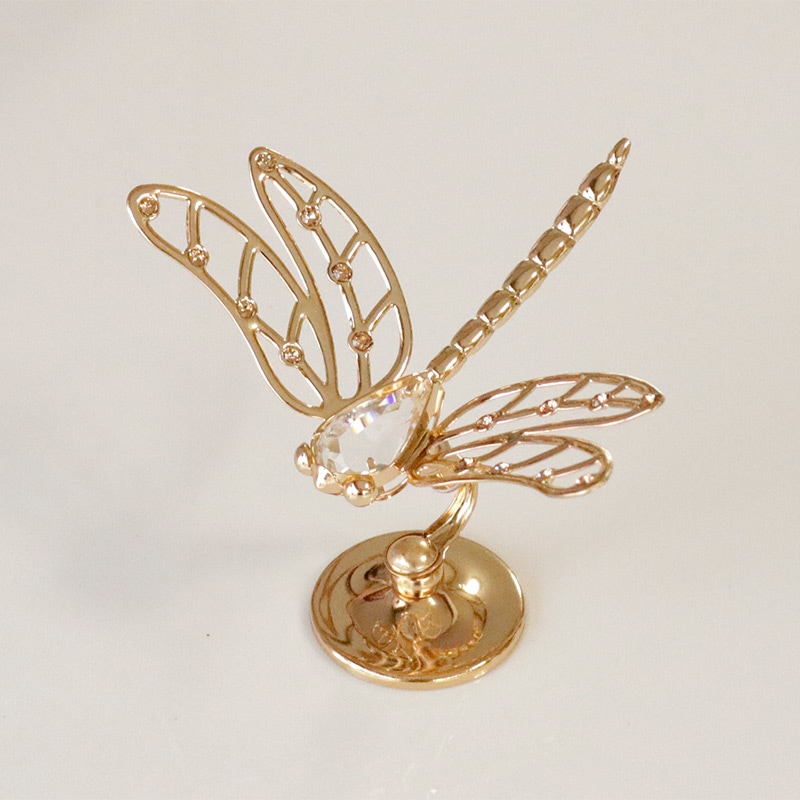 スワロフスキー トンボ 置物 SWAROVSKI