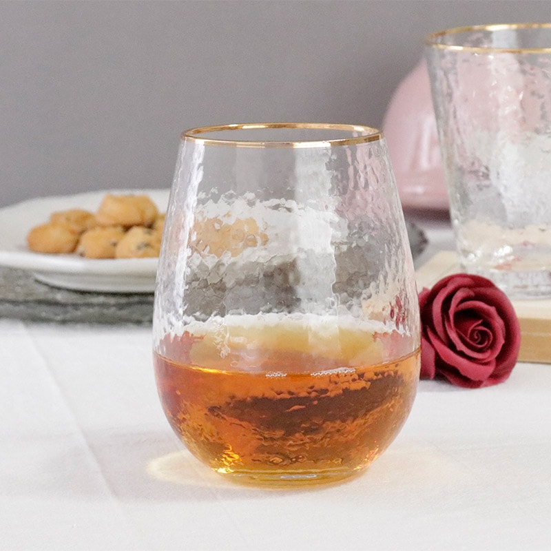 ZODAX ゾダックス ネグローニ ロックグラス しずく型 600ml