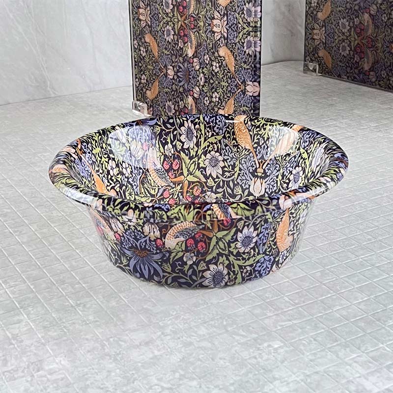 バード&ストロベリー アクリル 深型ボウル