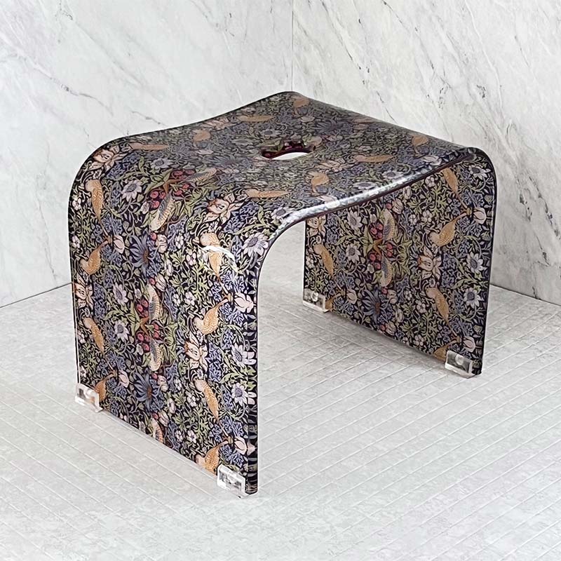 バード&ストロベリー アクリル バスチェアSサイズ