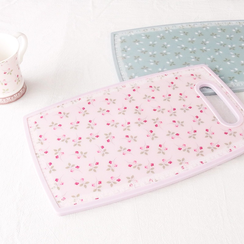 まな板 おしゃれ カッティングボード L 花柄 耐熱80℃ ポリプロピレン