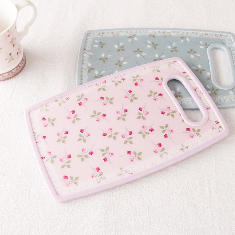 まな板 おしゃれ カッティングボード S 花柄 耐熱80℃  ポリプロピレン