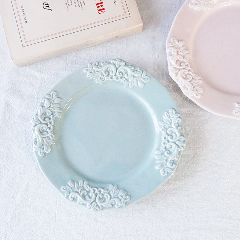 ミニョン ラウンド プレート 2種