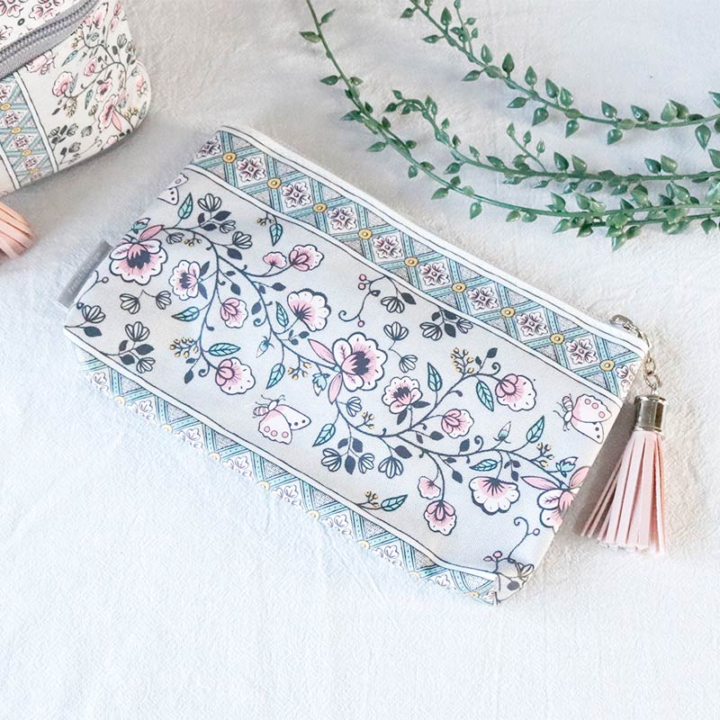 マチルドエム ポーチ 小物入れ レディース グレー Mathilde M