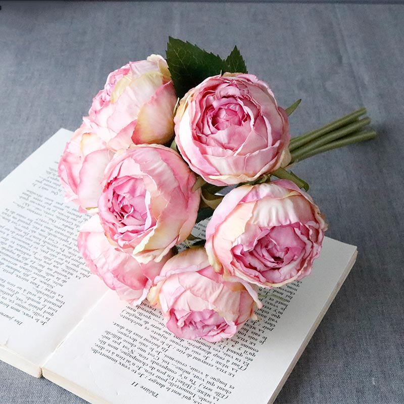 ローズ ブーケ(7束) 造花 アーティフィシャルフラワー