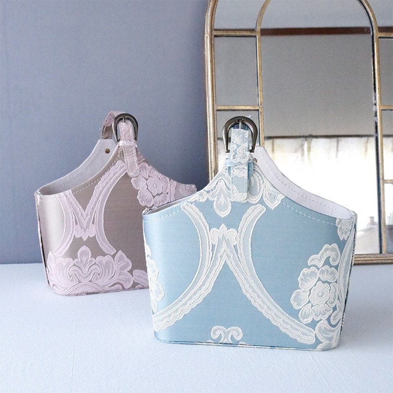 ロイヤルアーデン アクアフラワー マルチバッグ オペラブルー/オペラピンク