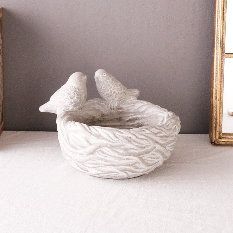 プランター 鳥の巣 穴有（キャップ付）