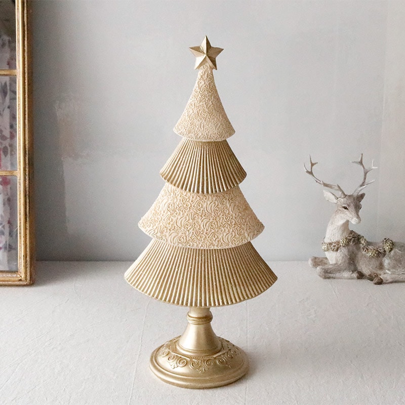 クリスマス 飾り ウインター ホワイトツリー ショート クリスマスツリー オブジェ 23cm 北欧風 インテリア