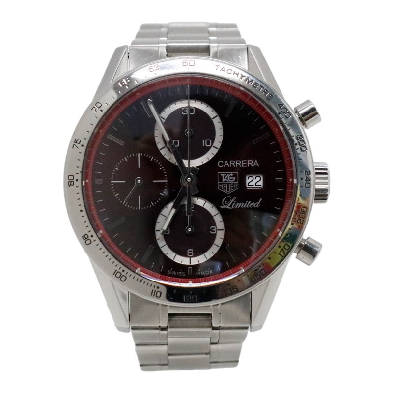 TAG Heuer/タグホイヤー カレラ タキメーター クロノグラフ CV201D.BA0786 Calibre16 日本限定600本 腕時計