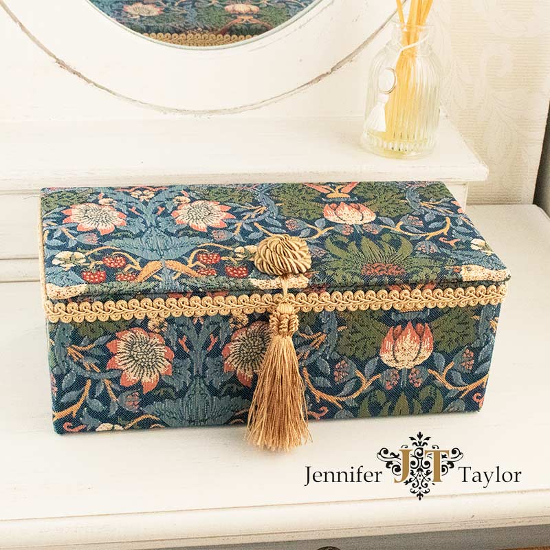 新品　ジェニファーテイラー ジュエリーボックス 宝石箱 いちご泥棒 ジェニファーテイラー ジュエリーボックス 宝石箱 いちご泥棒