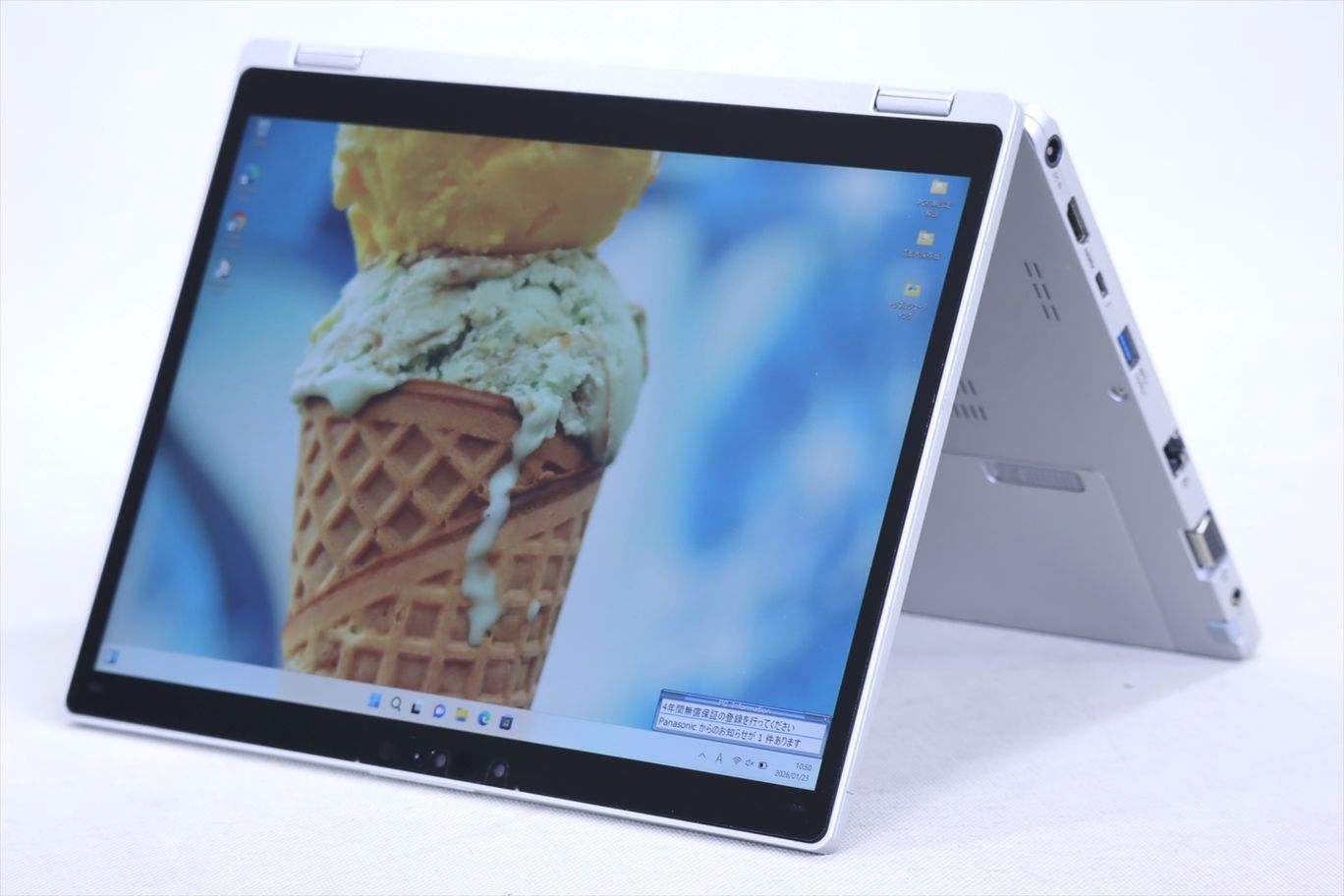 即配 2021年パワフルモデル 11世代Corei7 Let's note CF-QV1SFLAS LTE