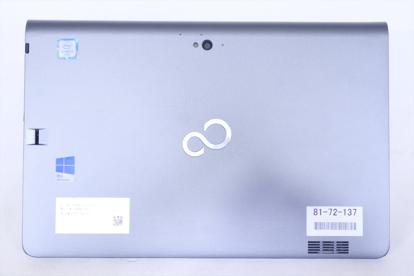 富士通 良好品 バッテリー良 タブレットPC ARROWS Tab Q736/P i5-6300U