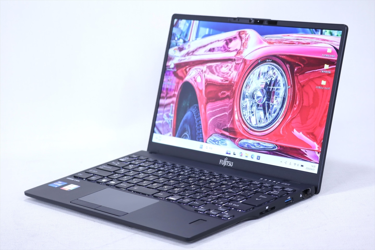 【バッテリ良】美品 富士通 LIFEBOOK i5 8GB 11世代 ノートPC 1円～ 11世代Corei5 バッテリー良 LIFEBOOK i5 即配 2021年快速軽量