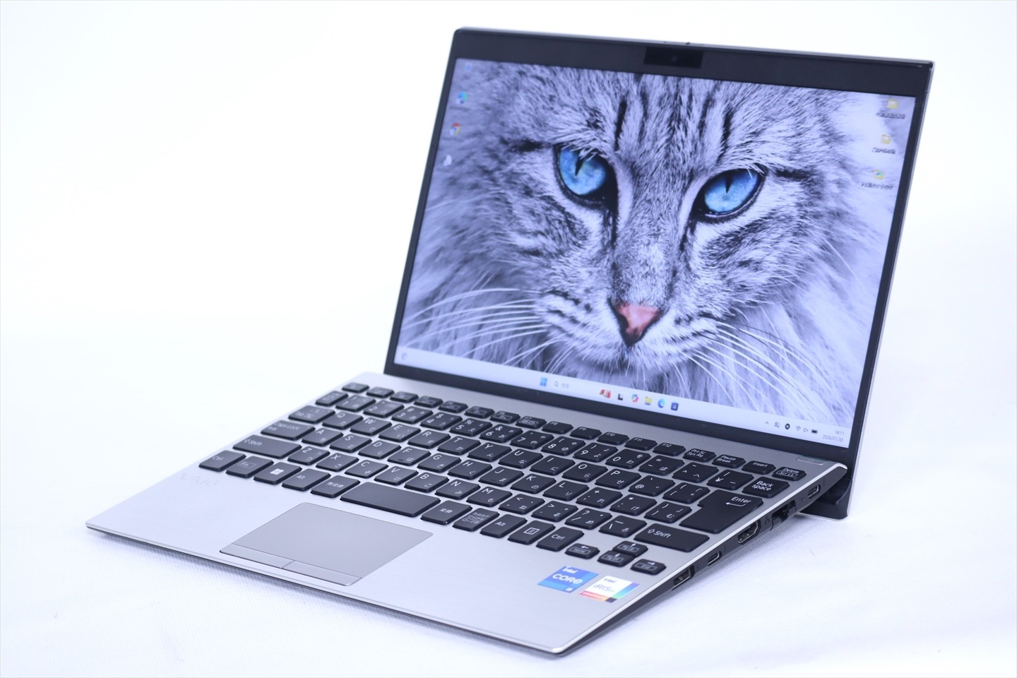 即配 2021年快速軽量モデル バッテリー良 11世Corei5 代VAIO Pro PJ