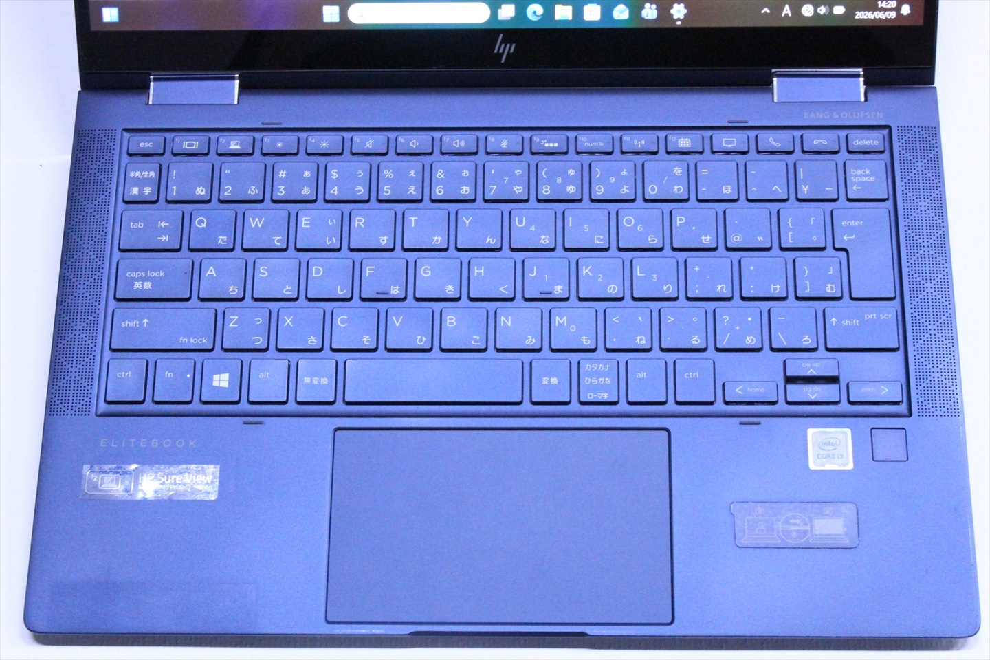 ノートパソコン 良好品 バッテリー良 2021年タブレットPC HP Elite