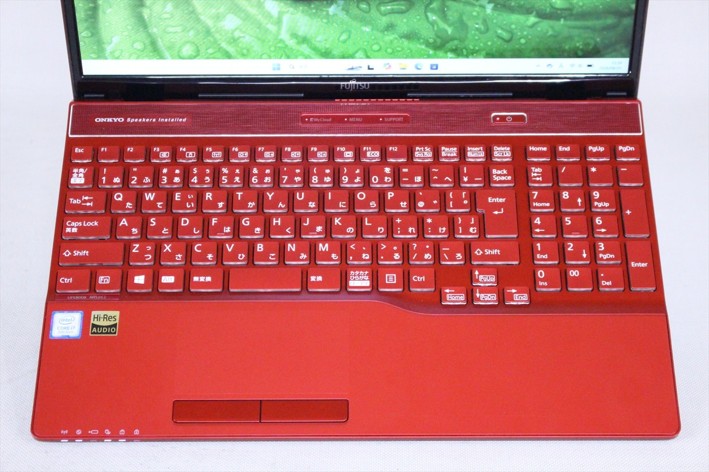 富士通 良好品 Office2021 Corei7搭載パワフルモデル LIFEBOOK AH53/C2