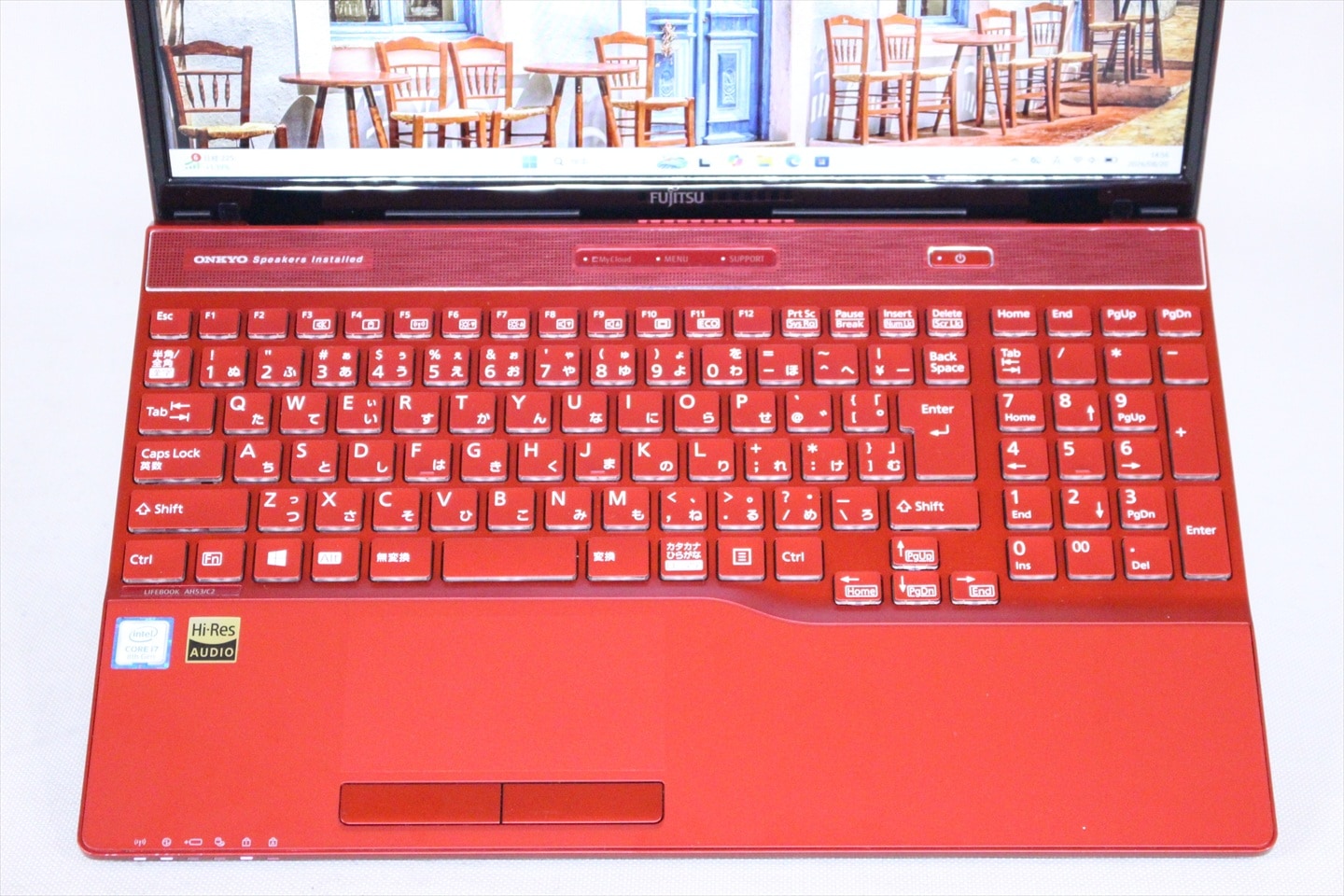 富士通 良好品 美色 Corei7搭載パワフルモデル LIFEBOOK AH53/C2
